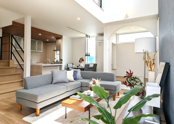 小上がりヌック×家事ラク回遊動線の家