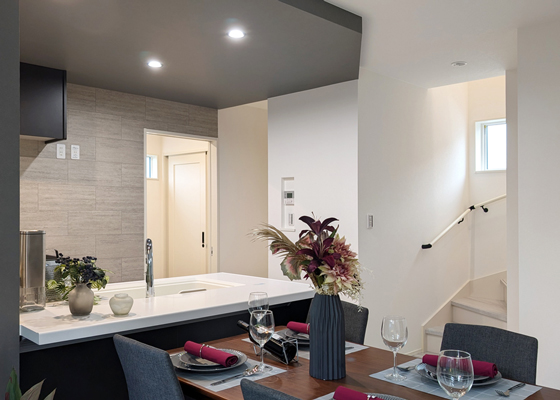 便利な家事動線×コミュニケーションの高まる住まい