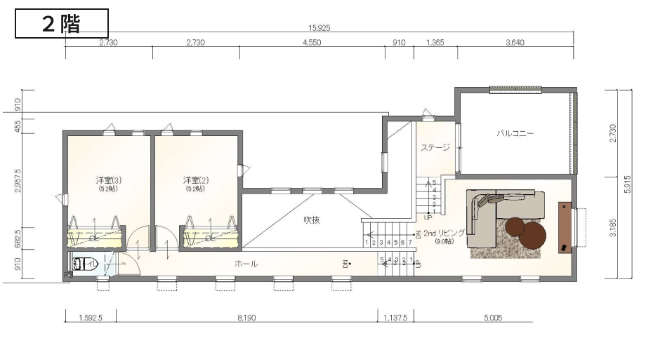 【縦長敷地】×【ビルトインガレージ】のある家