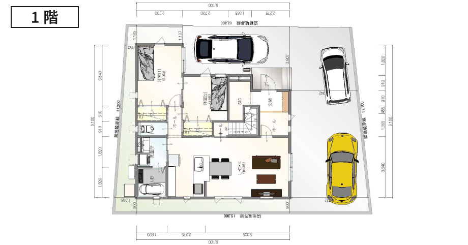 【大家族や二世帯に】プライバシーと効率性を両立した5LDK